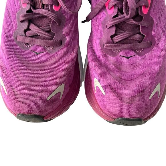Hoka Arahi 6 Pink Running Shoes in Size US 7B - Picture 8 of 12